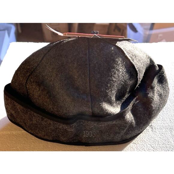 New Unisex Stormy Kromer Size 6 7/8 Original Wool Kromer Cap with Ear Flaps - Picture 5 of 5